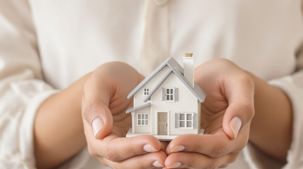 Crafting an Estate Plan as Unique as Your Family 2 Person holding a tiny model house