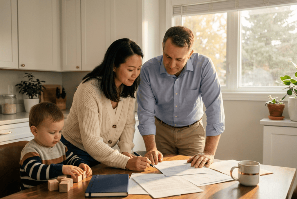 Navigating Estate Planning in Texas: What Families Across Texas Need to Know 2 family-reviewing-documents-kitchen-table